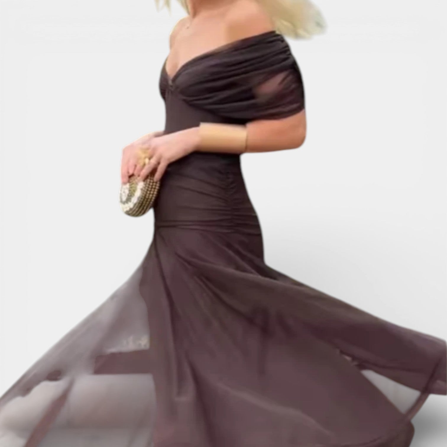 LOUISE - V-NECK SPRING MAXI DRESS