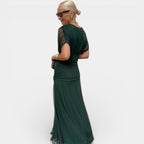 LOUISE - V-NECK SPRING MAXI DRESS