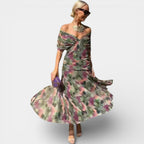 LOUISE - V-NECK SPRING MAXI DRESS