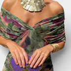 LOUISE - V-NECK SPRING MAXI DRESS