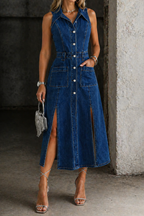 CAMILLA™ - OPEN FRONT VEST DRESS