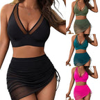 Lace Two-Piece Swimsuit Set
