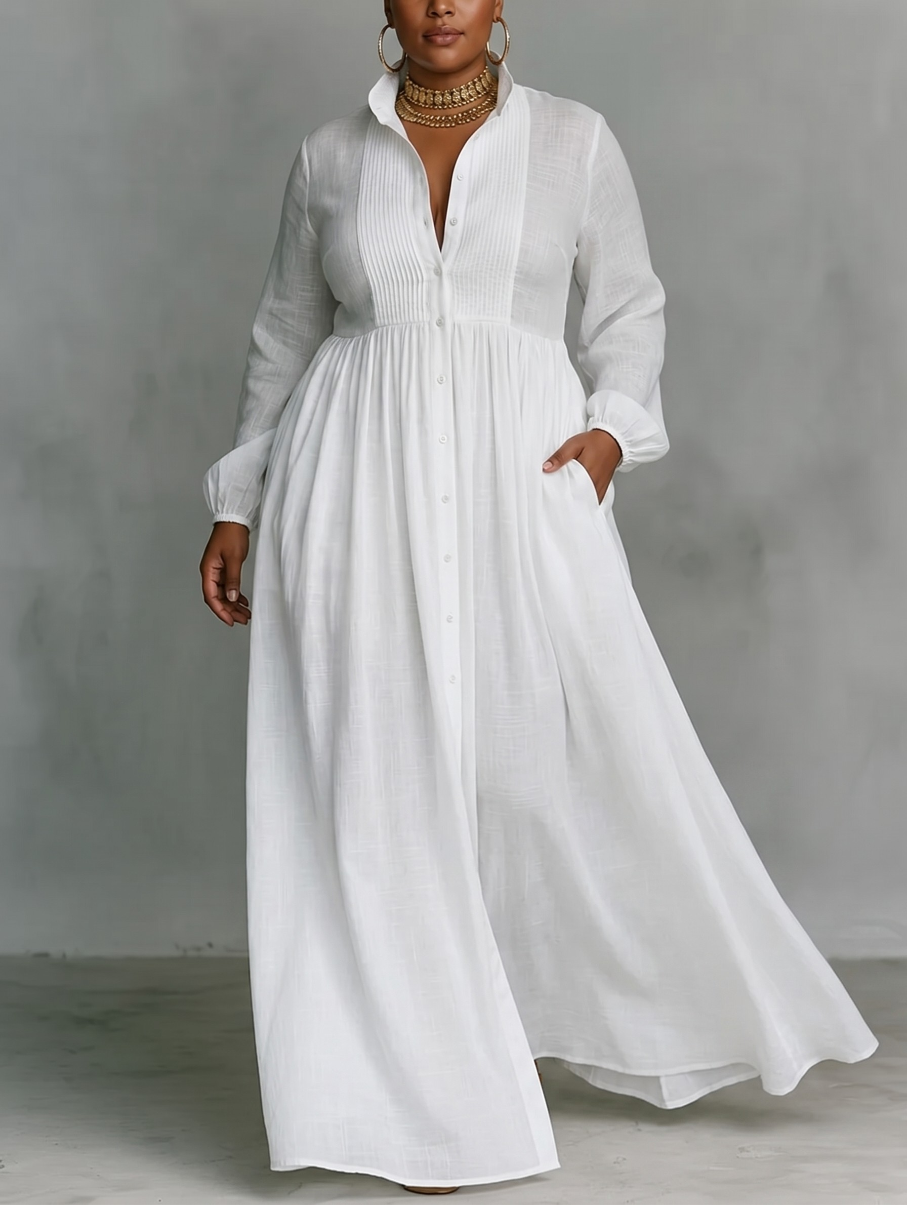 ABIGAIL™ - ELEGANT FLOWING SUMMER MAXI DRESS