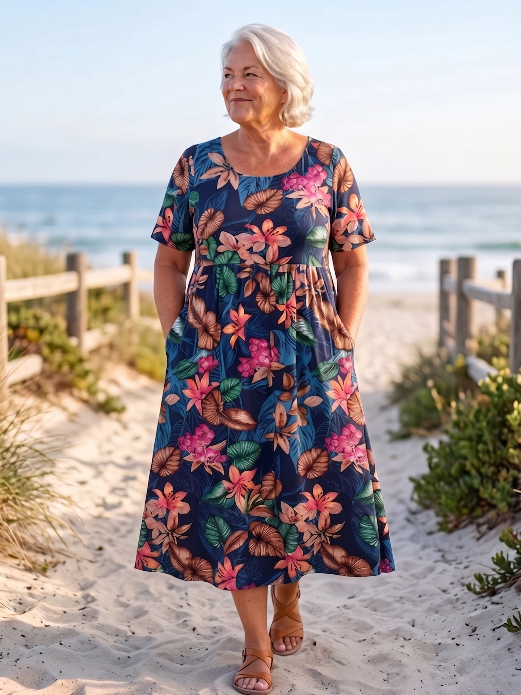 LOVI™ - GRACEFUL SUMMER BLOOM DRESS