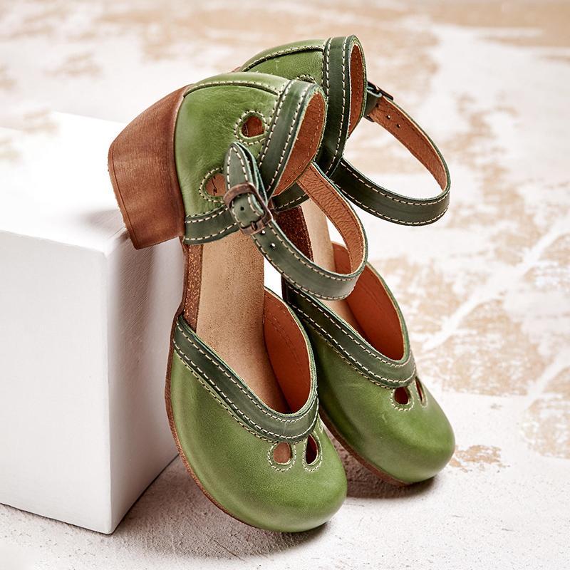 Laisy - Orthopedic Sandals with Low Heel