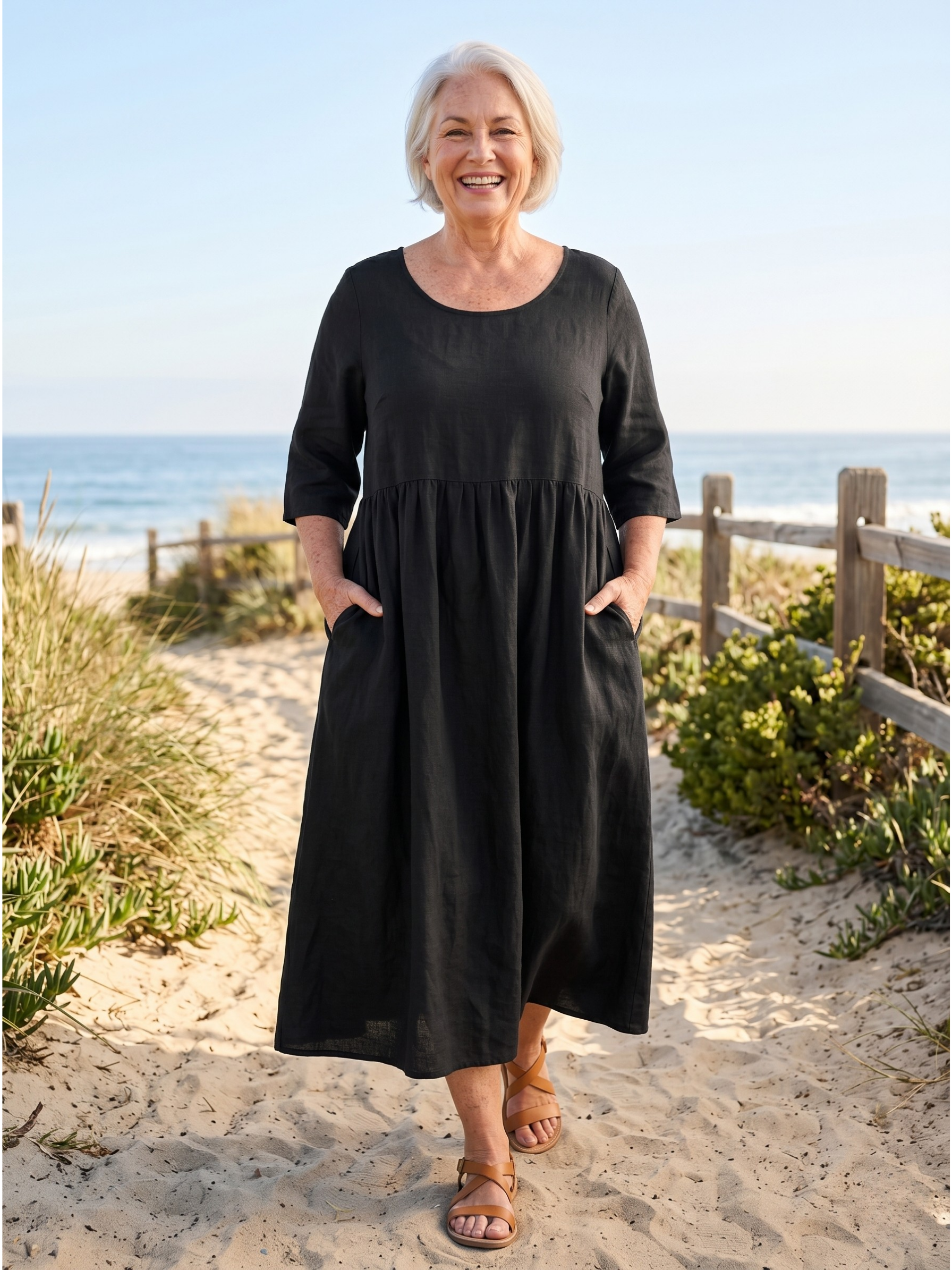 SOFIA™ - ELEGANT FLOWING MAXI DRESS