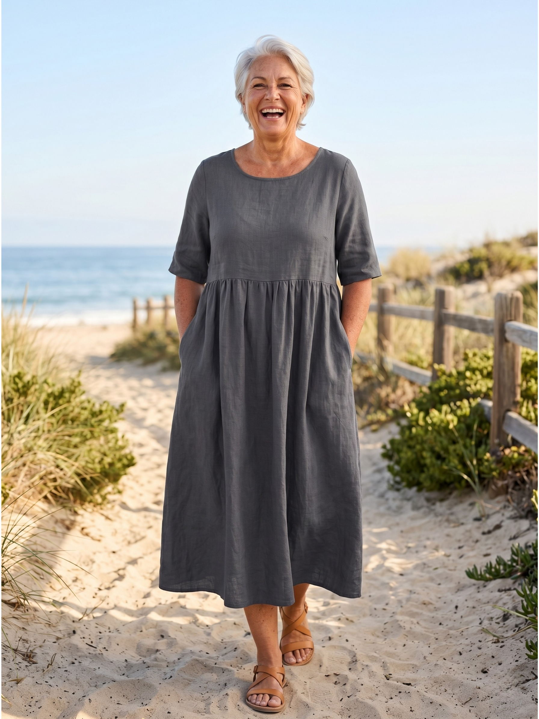 SOFIA™ - ELEGANT FLOWING MAXI DRESS