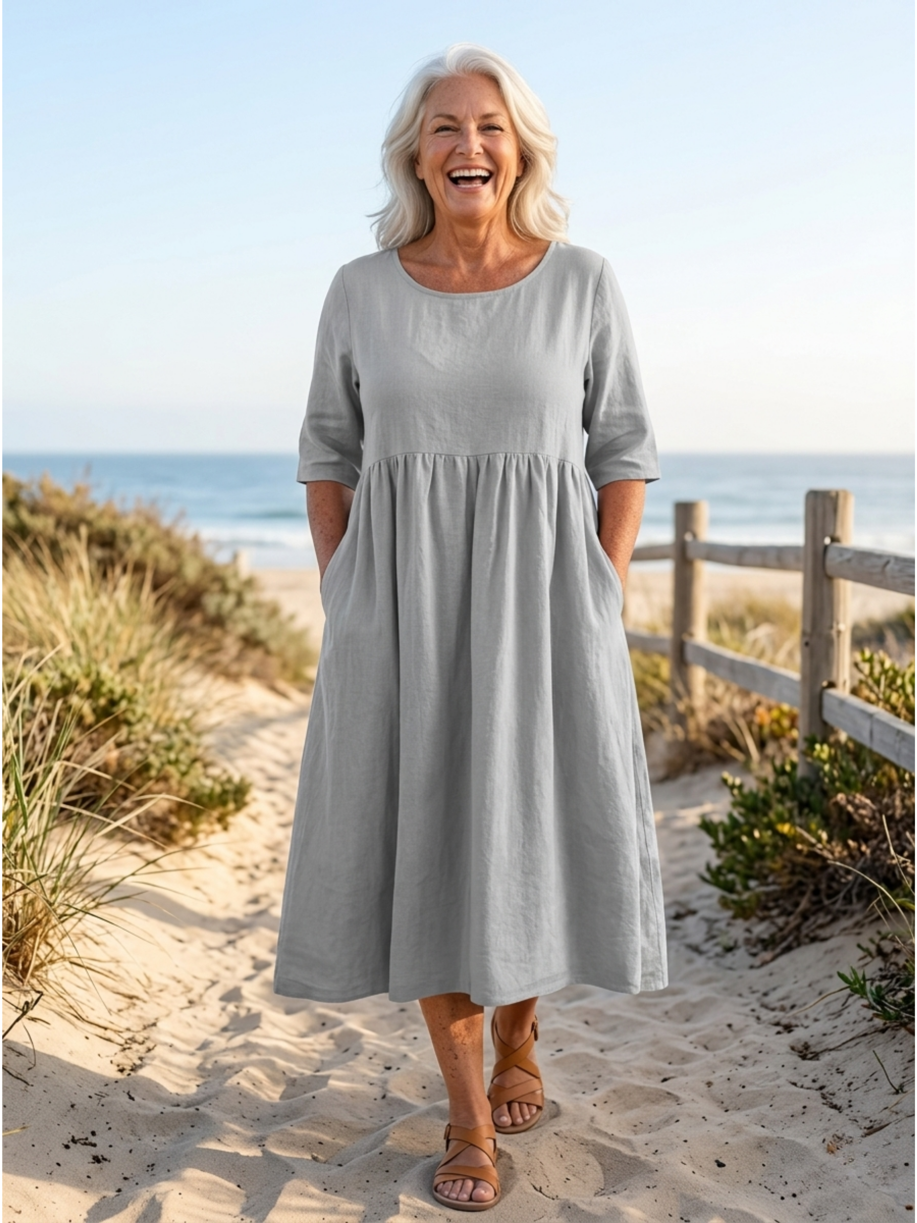 SOFIA™ - ELEGANT FLOWING MAXI DRESS