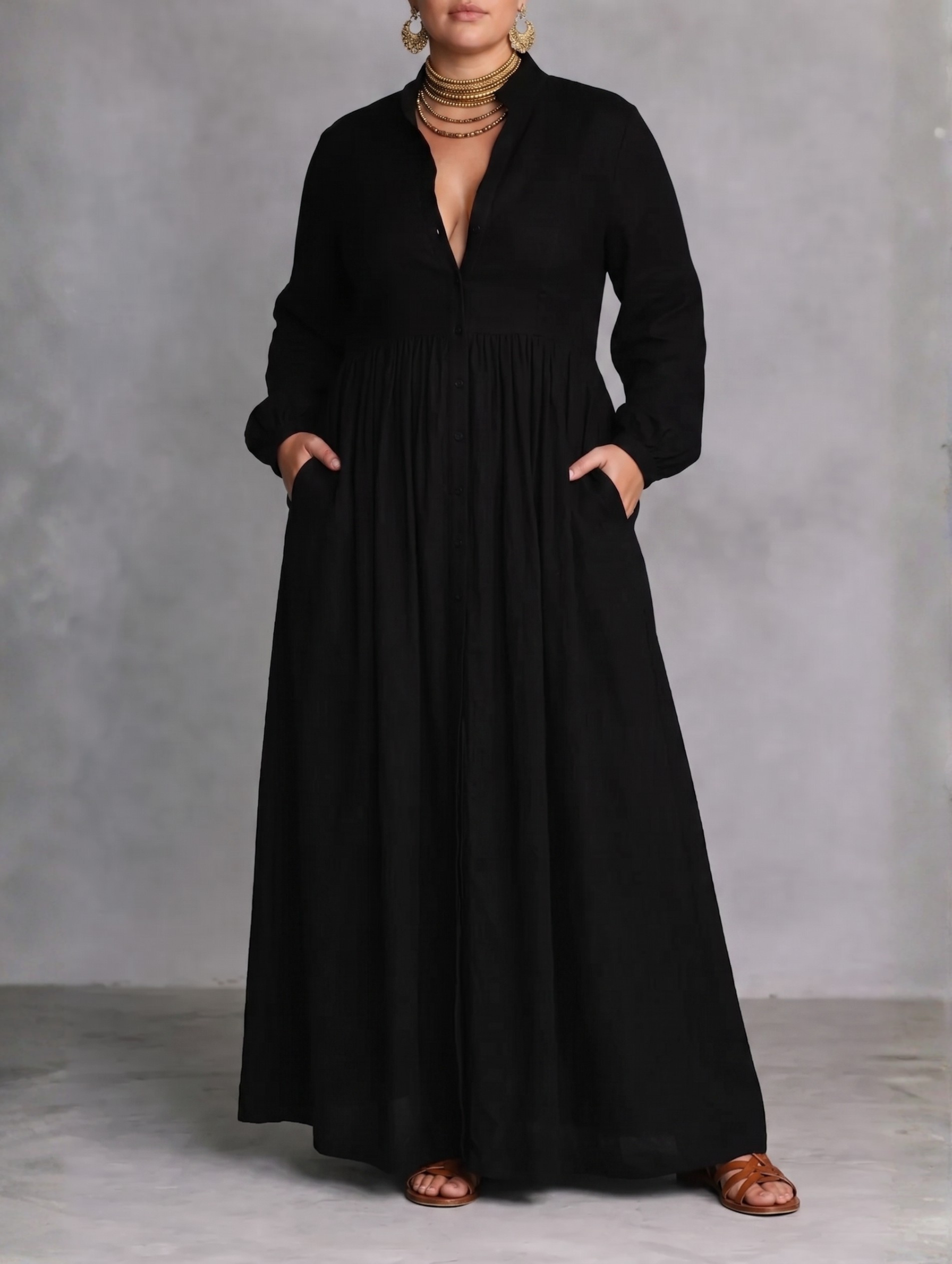 ABIGAIL™ - ELEGANT FLOWING SUMMER MAXI DRESS