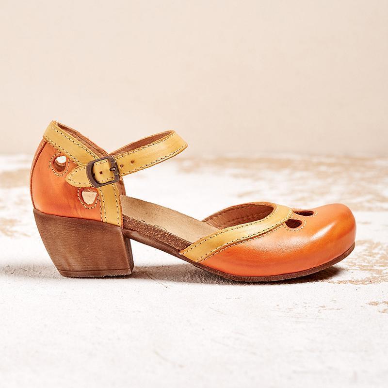 Laisy - Orthopedic Sandals with Low Heel