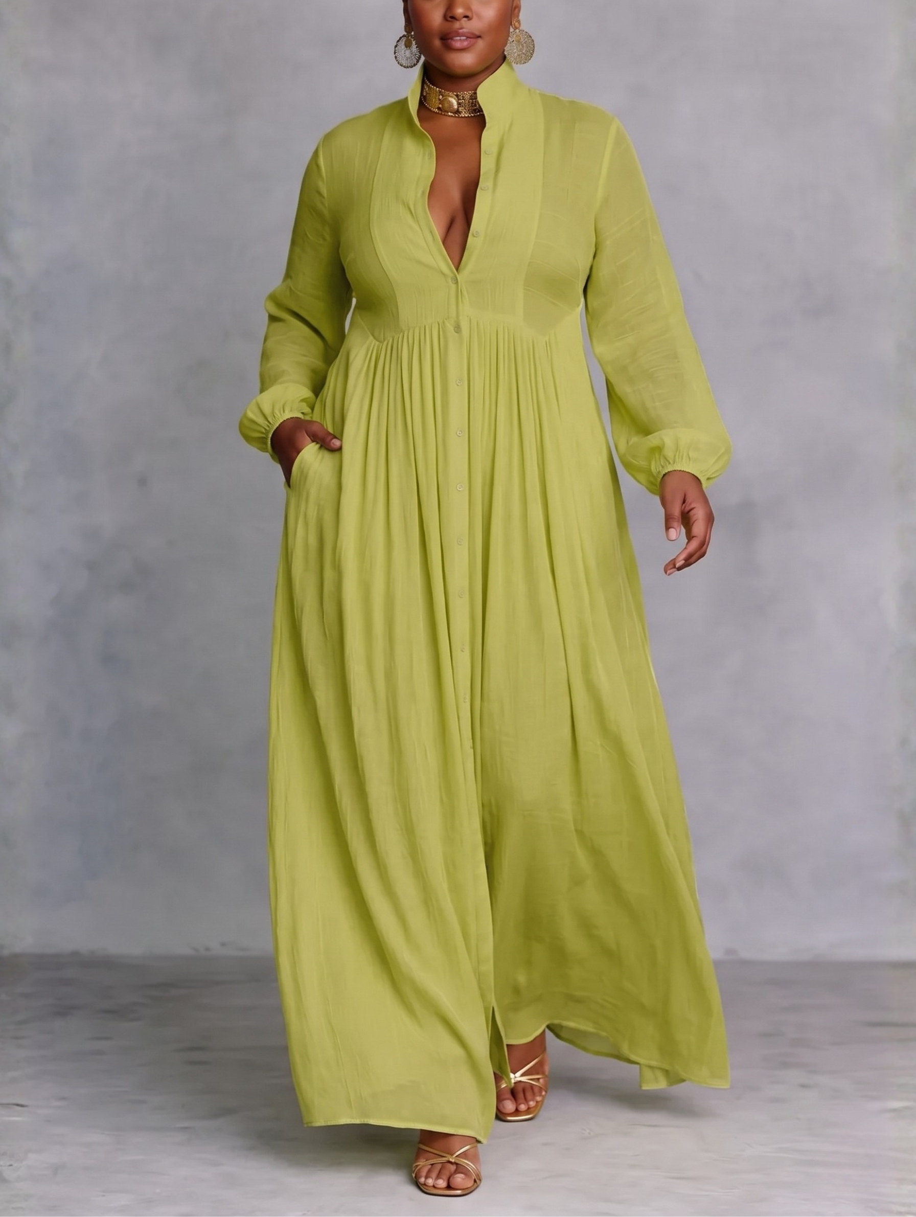 ABIGAIL™ - ELEGANT FLOWING SUMMER MAXI DRESS