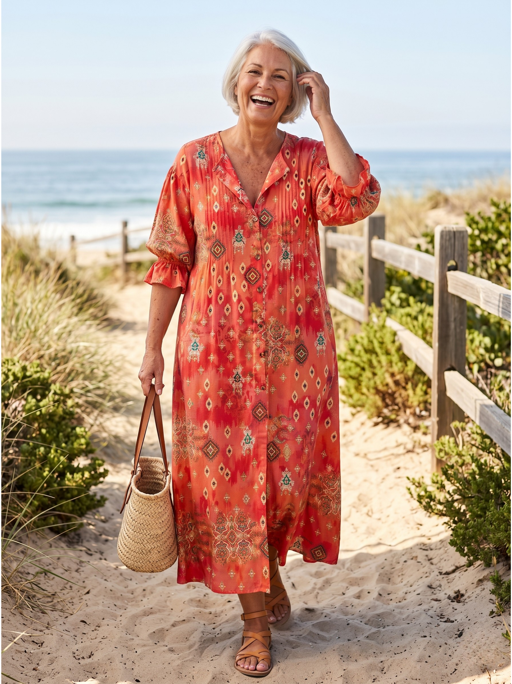 RIMMEY™  - BEACHCOMBER BOHO MAXI DRESS