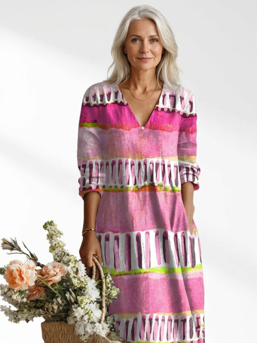 SOLEIL™ - RELAXED SUMMER MIDI DRESS