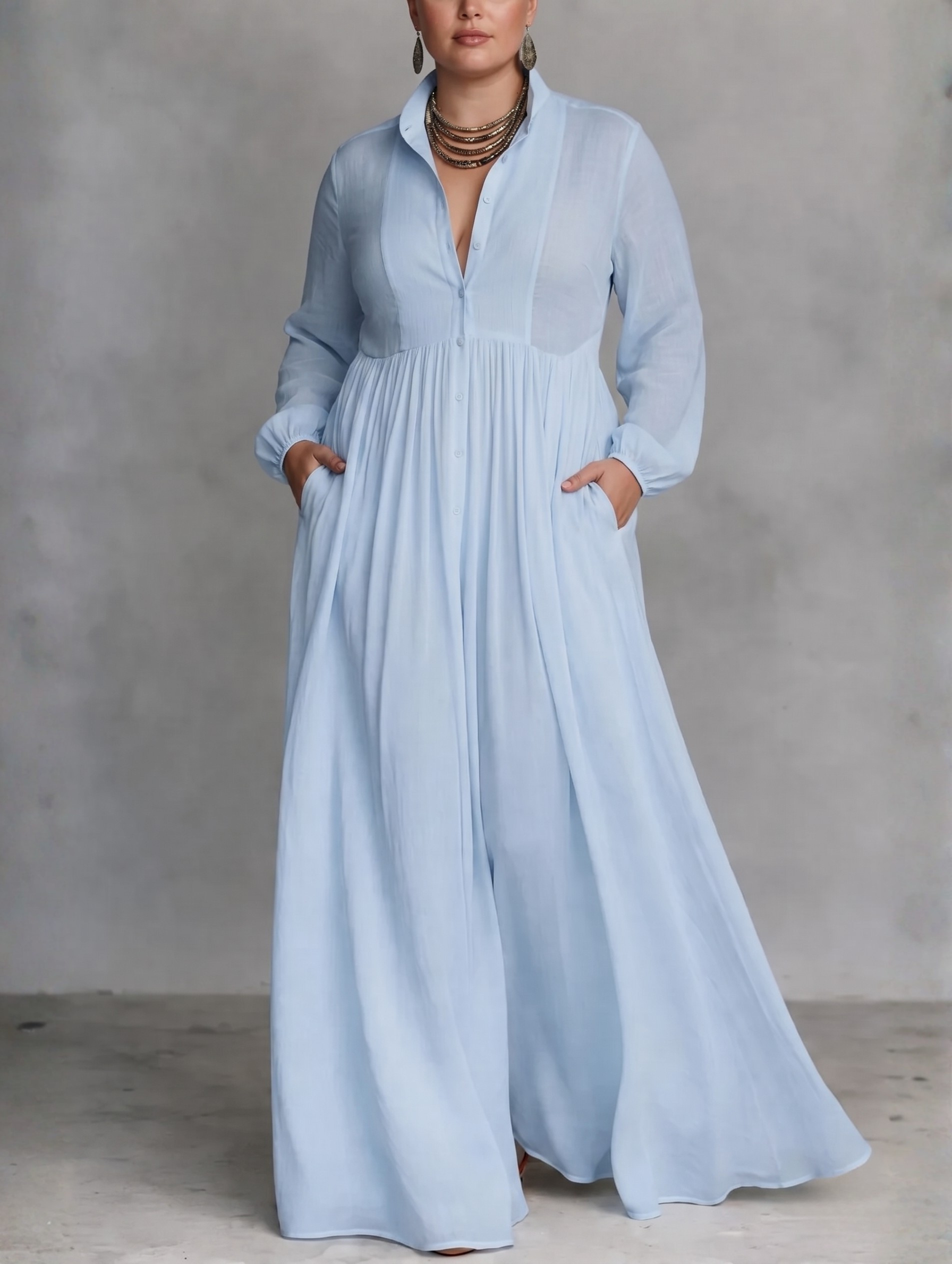 ABIGAIL™ - ELEGANT FLOWING SUMMER MAXI DRESS