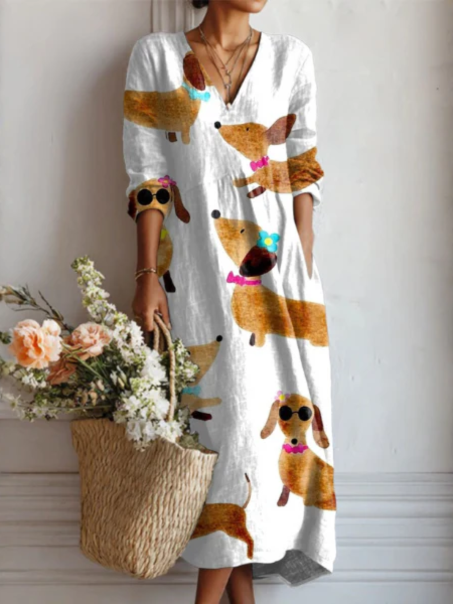 FAYE™ - RELAXED SUMMER MIDI DRESS