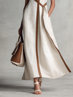 SUZANNE™ - ELEGANT V-NECK SUMMER MAXI DRESS