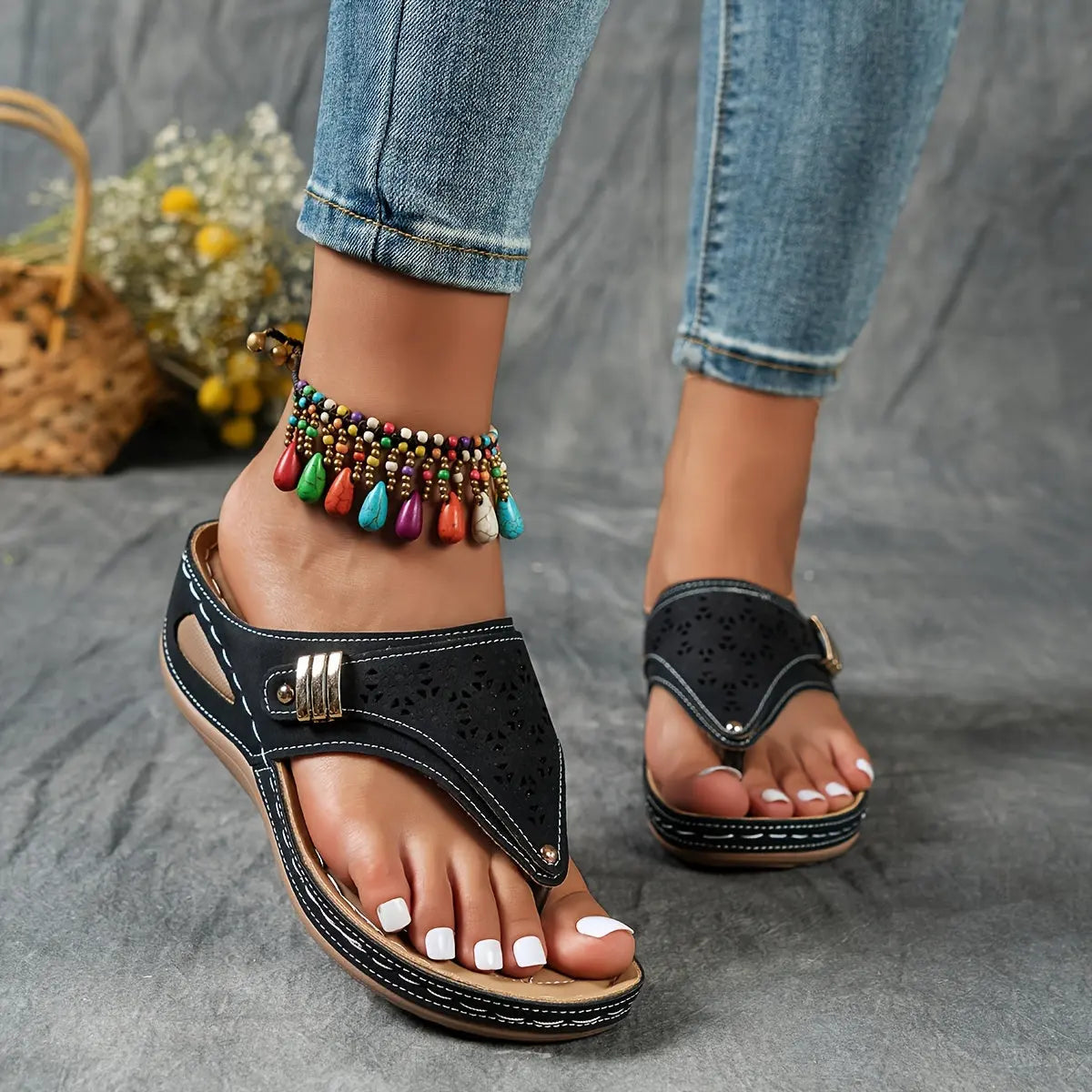 Élodie - Women's Slide Sandals