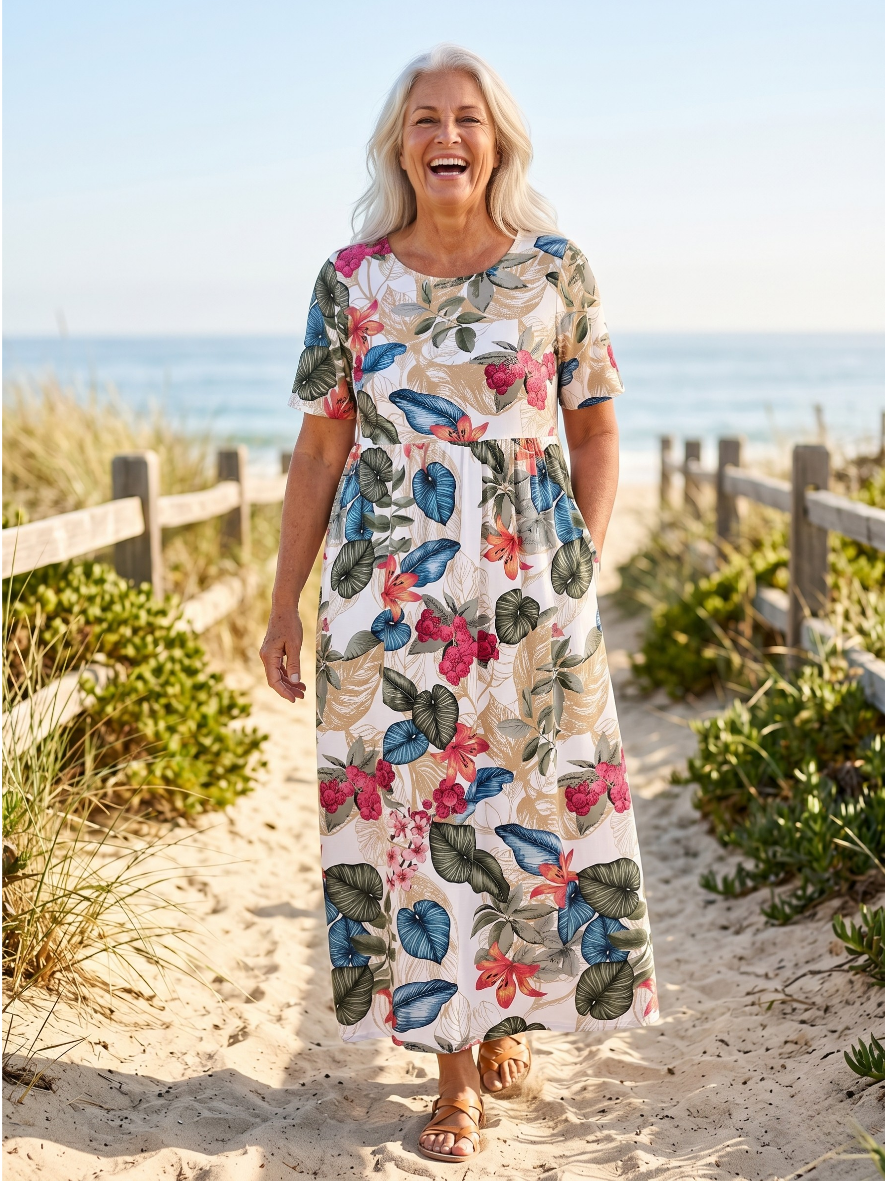 LOVI™ - GRACEFUL SUMMER BLOOM DRESS