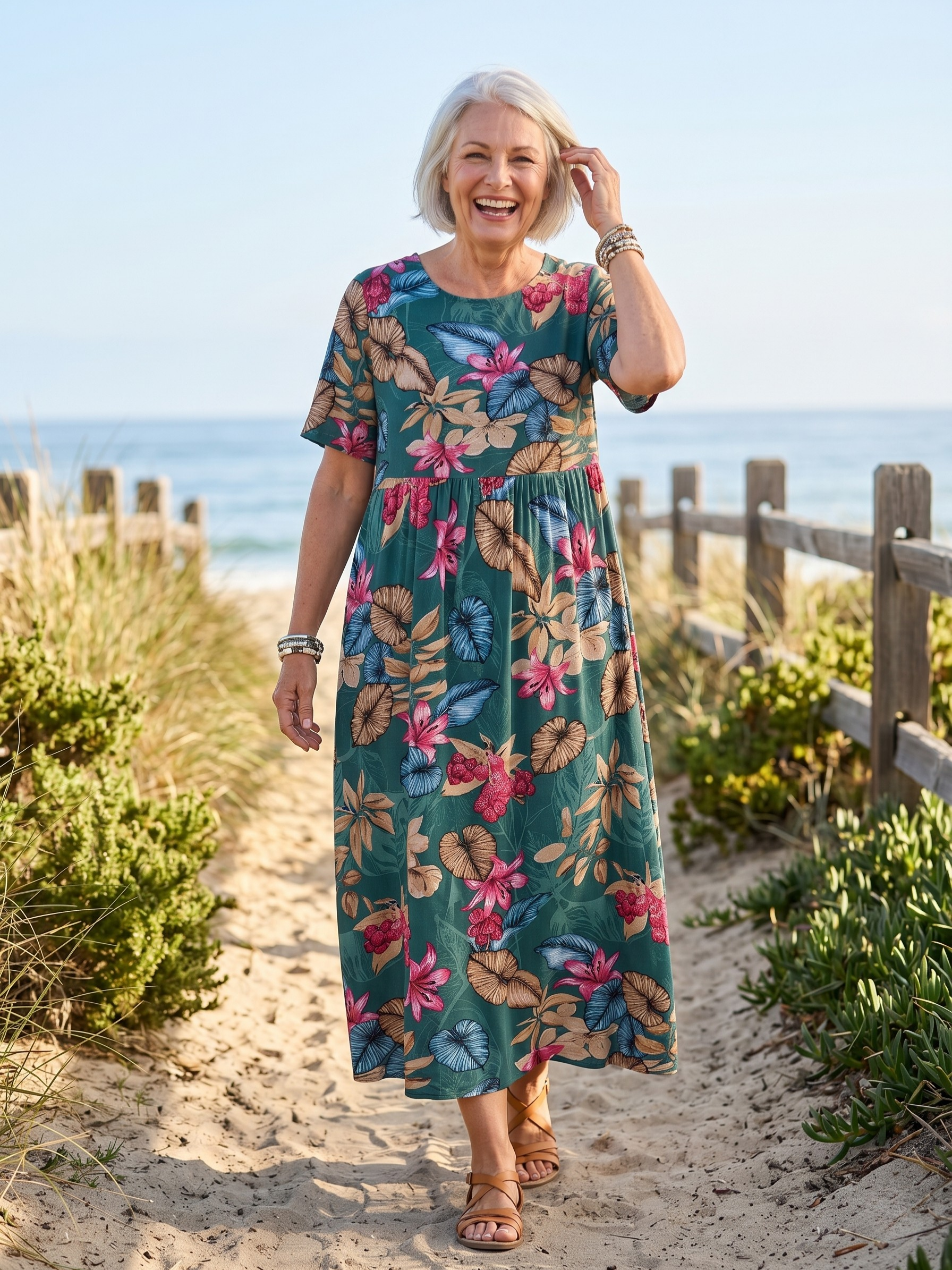 LOVI™ - GRACEFUL SUMMER BLOOM DRESS