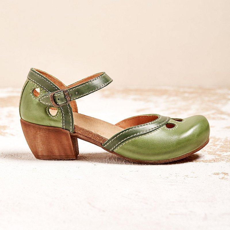 Laisy - Orthopedic Sandals with Low Heel