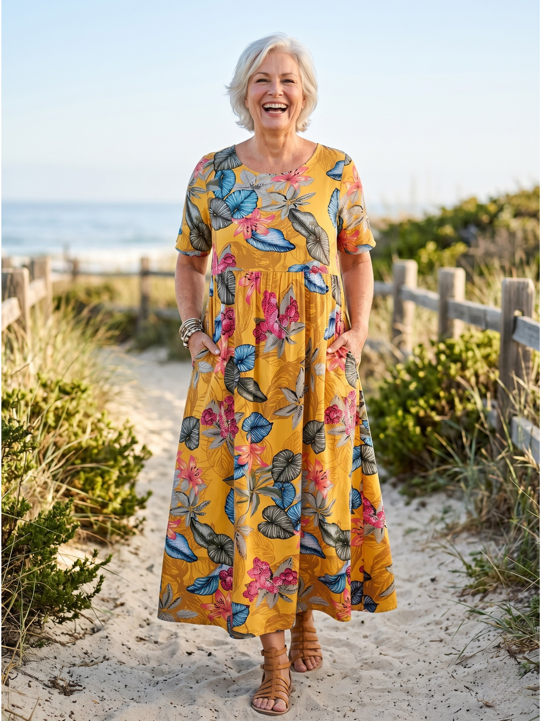 LOVI™ - GRACEFUL SUMMER BLOOM DRESS