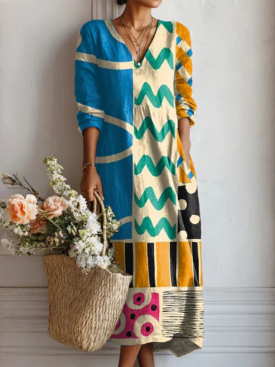 LENA™ - RELAXED SUMMER MIDI DRESS