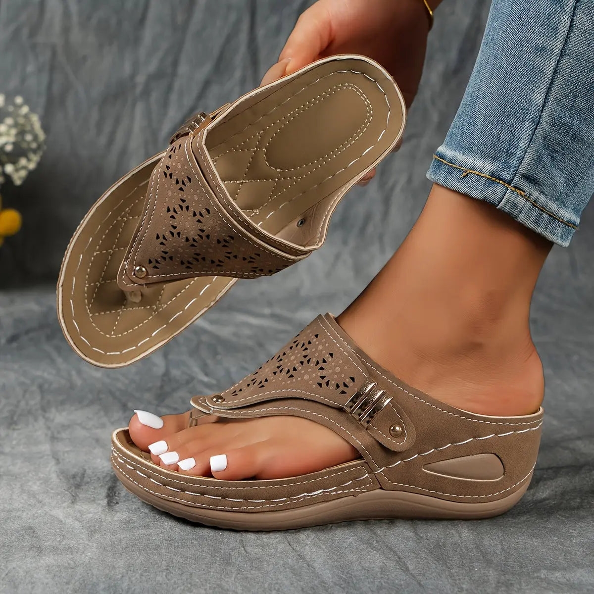 Élodie - Women's Slide Sandals