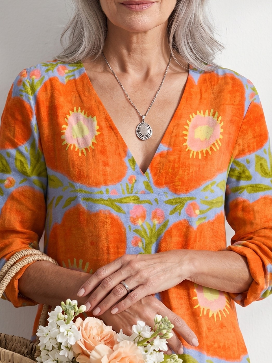 MARLOWE™ - RELAXED SUMMER MIDI DRESS