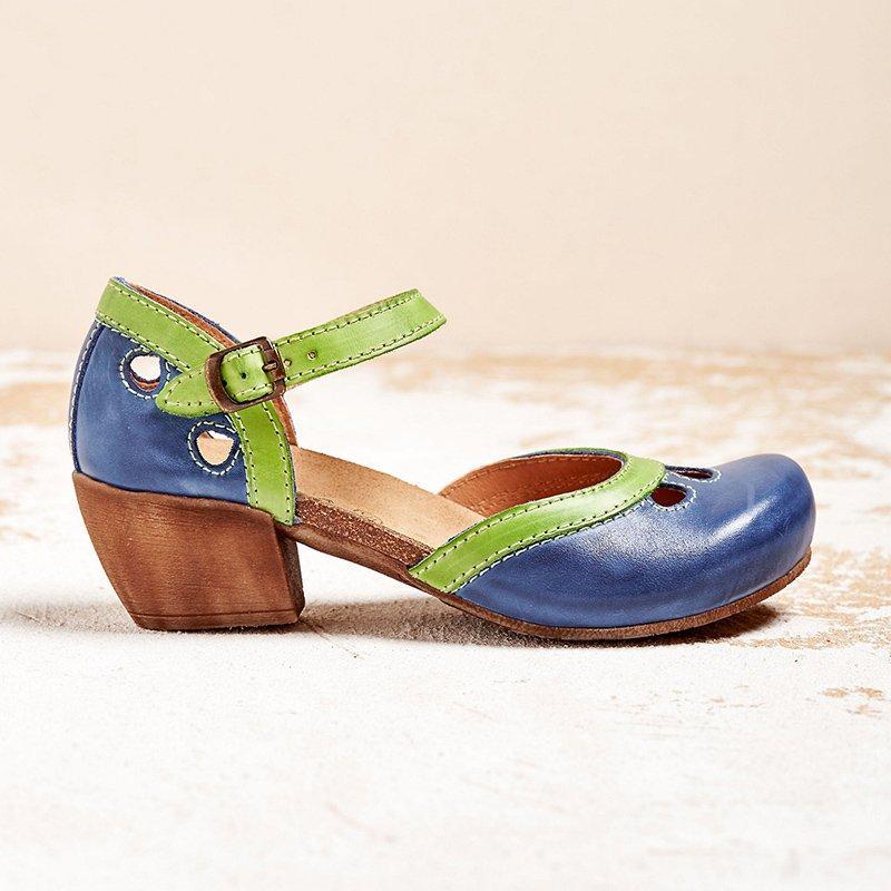 Laisy - Orthopedic Sandals with Low Heel