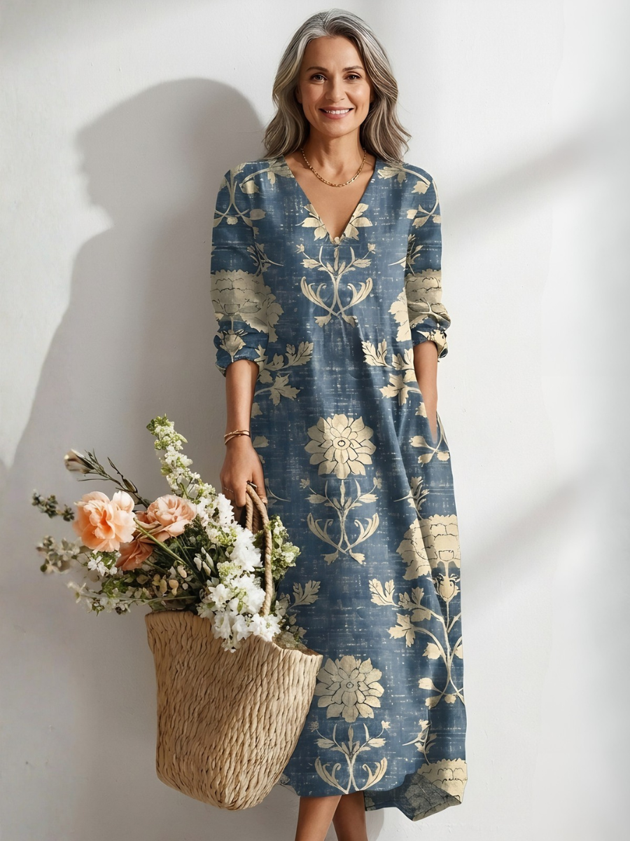 PIPER™ - RELAXED SUMMER MIDI DRESS