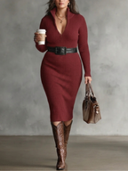 FRANCES™ - SUMMER MIDI KNIT DRESS