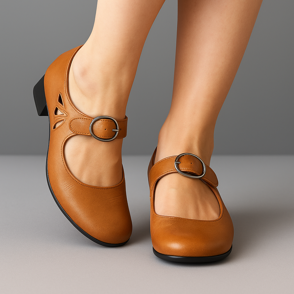 Denisa - Orthopedic Leather Sandals
