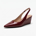 Elena | Elegant Slingback Wedge Heels