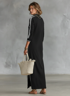 BARBARA™ - LINEN BUTTONED SUMMER MAXI DRESS