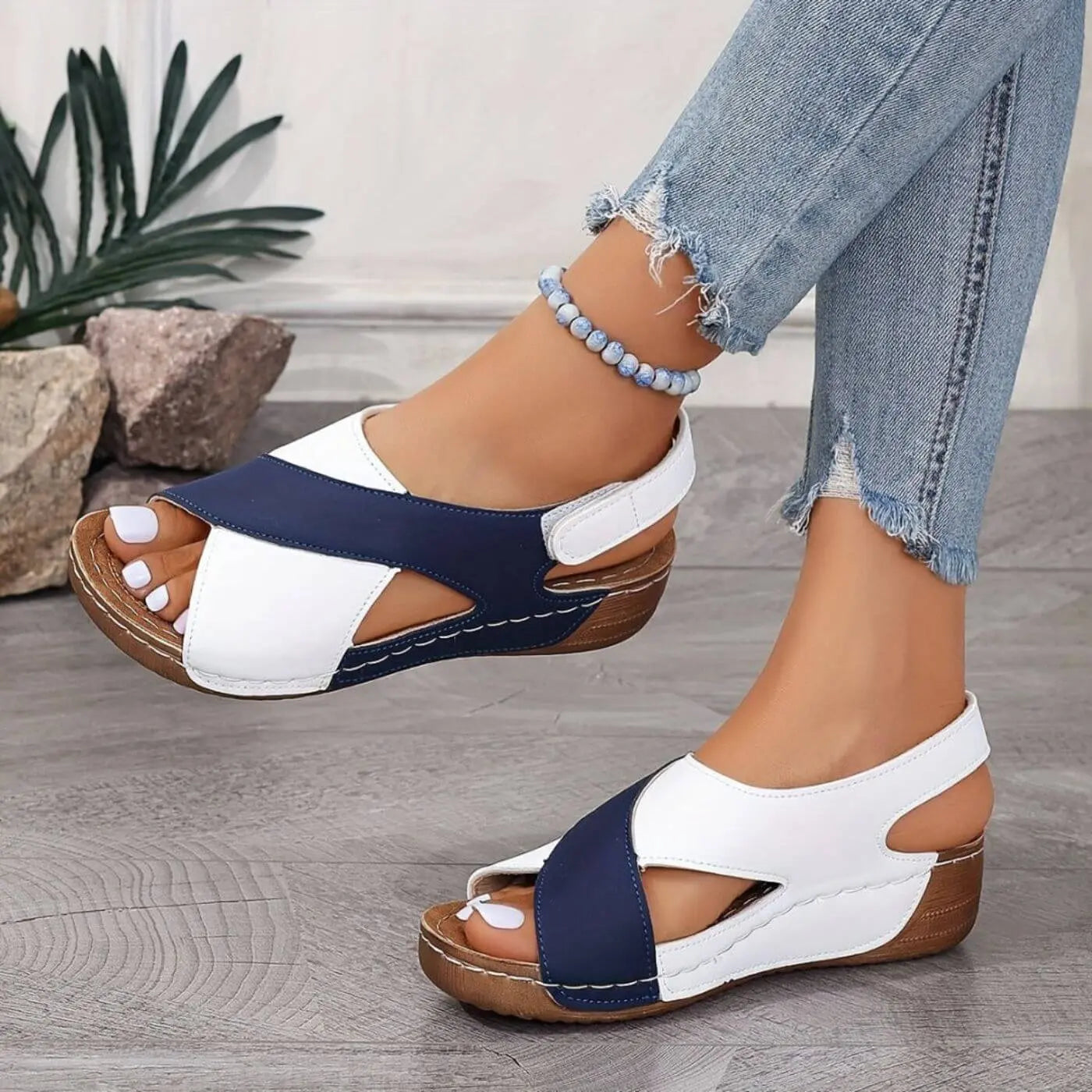 Nicole – Orthopedic Sandals with Open Toe
