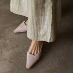 Serelle | Leather Slingback Heels