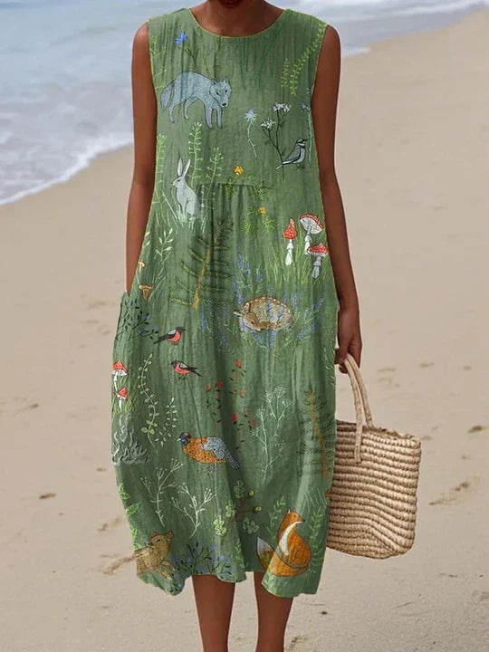 TERRA™ - EVERYDAY MIDI DRESS