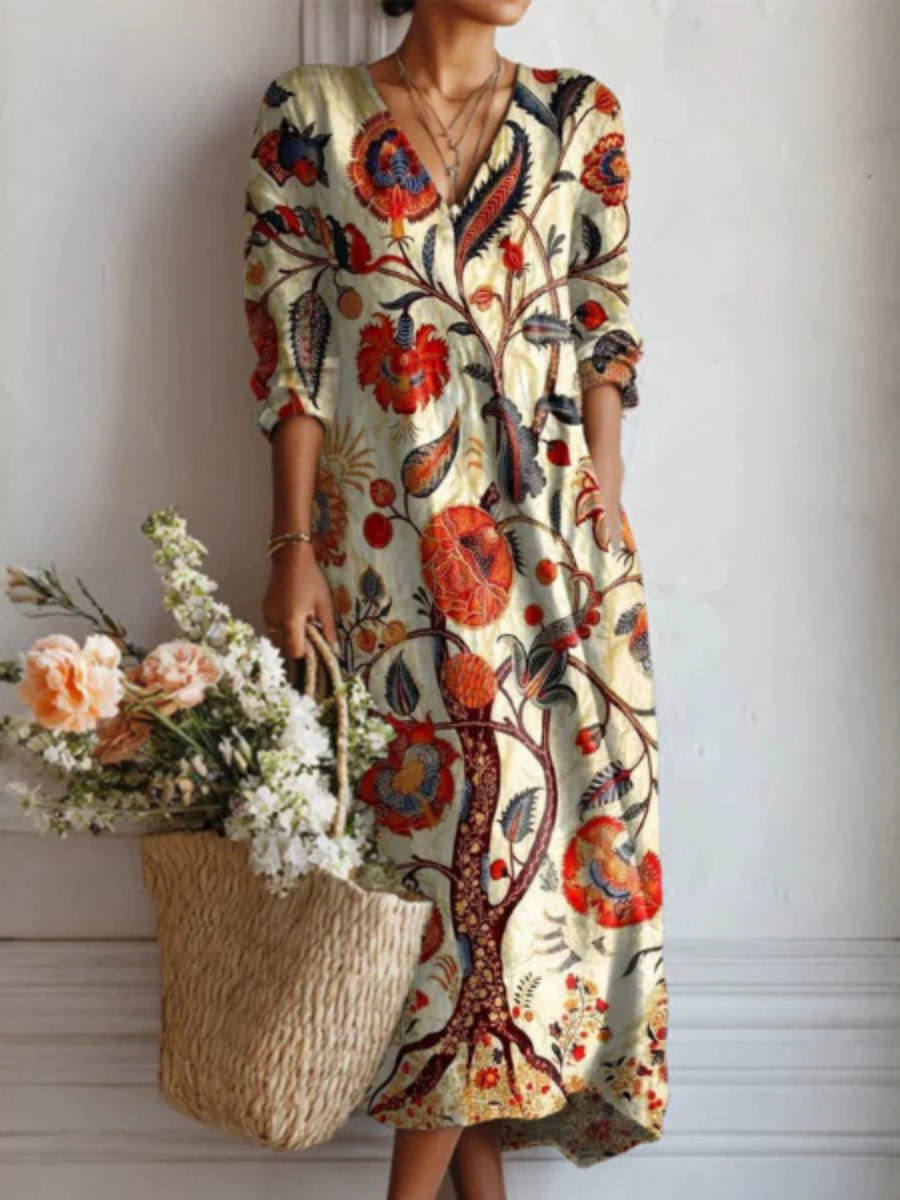 NEVE™ - RELAXED SUMMER MIDI DRESS