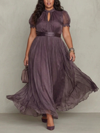 MARILYN™ - ELEGANT GATHERED SUMMER MAXI DRESS