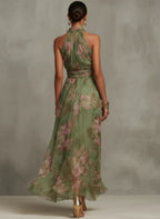 SERENA™ - ELEGANT FLORAL MAXI DRESS
