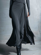 MILDRED™ · ELEGANT SIDE-KNOT MAXI DRESS