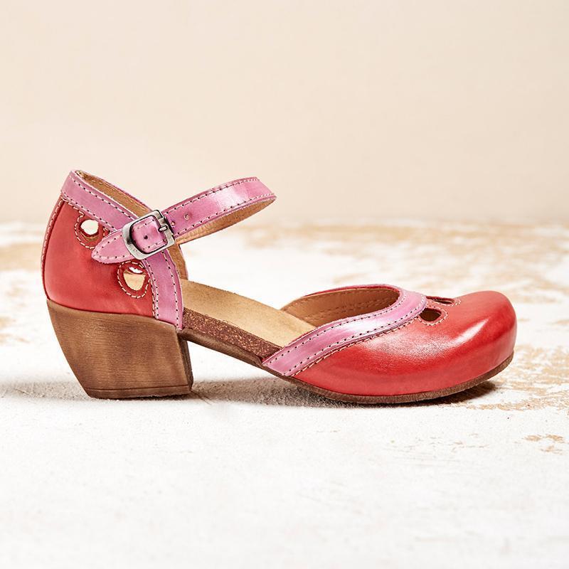 Laisy - Orthopedic Sandals with Low Heel