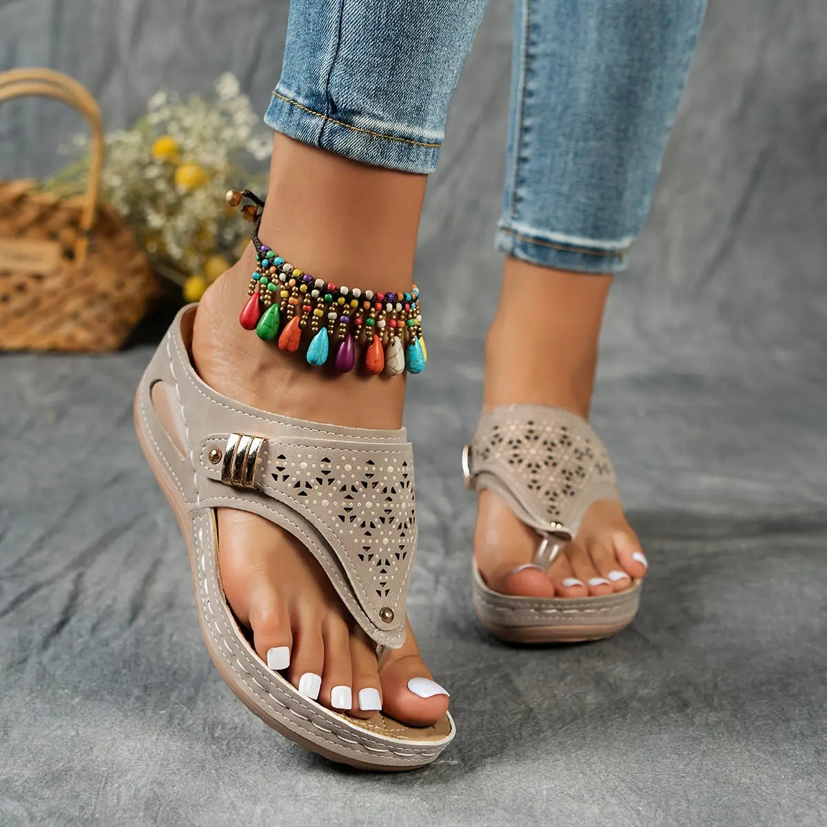 Élodie - Women's Slide Sandals