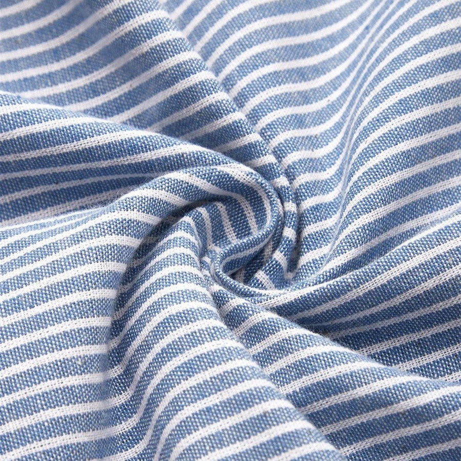 BRIENNE™ - ELEGANT STRIPED MIDI DRESS