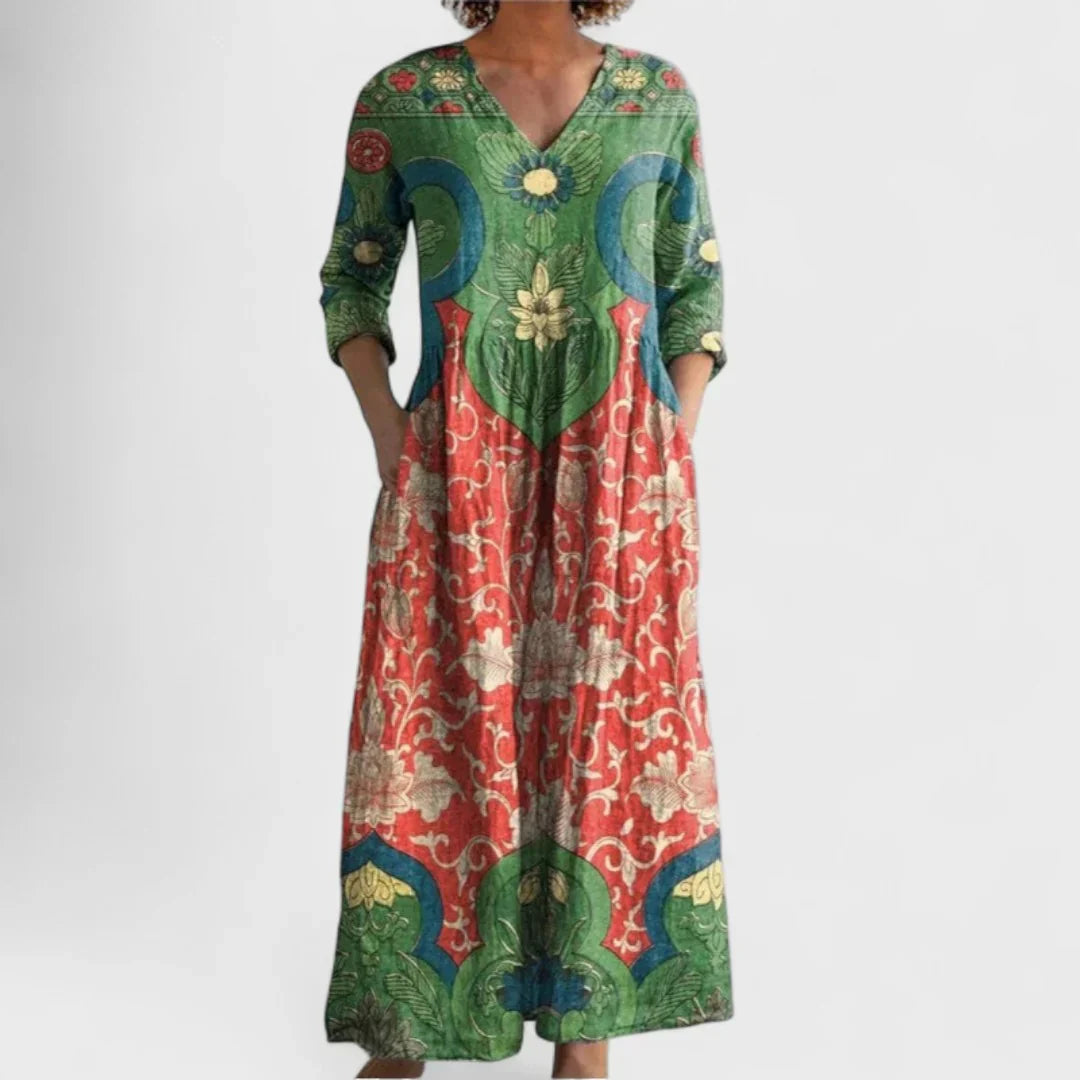 LEINA™ - SPRING MAXI DRESS