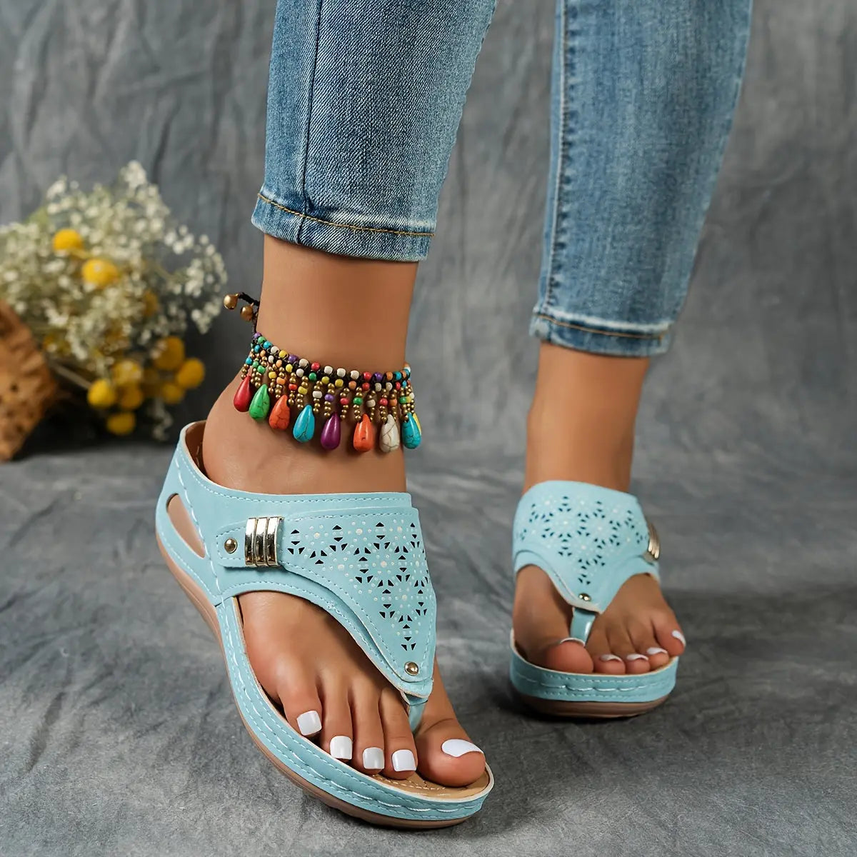 Élodie - Women's Slide Sandals