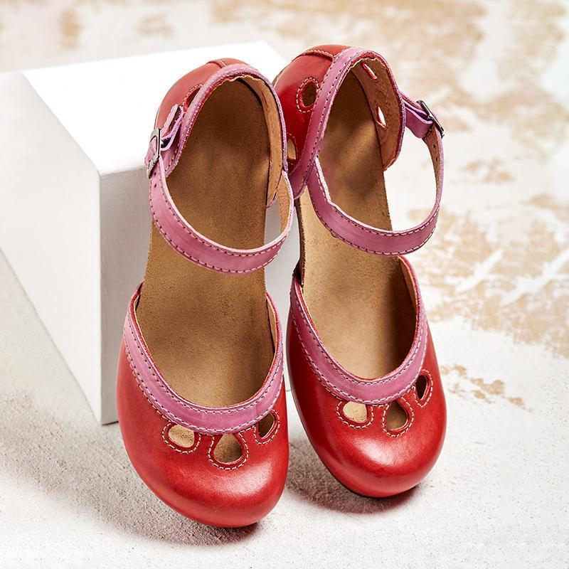 Laisy - Orthopedic Sandals with Low Heel