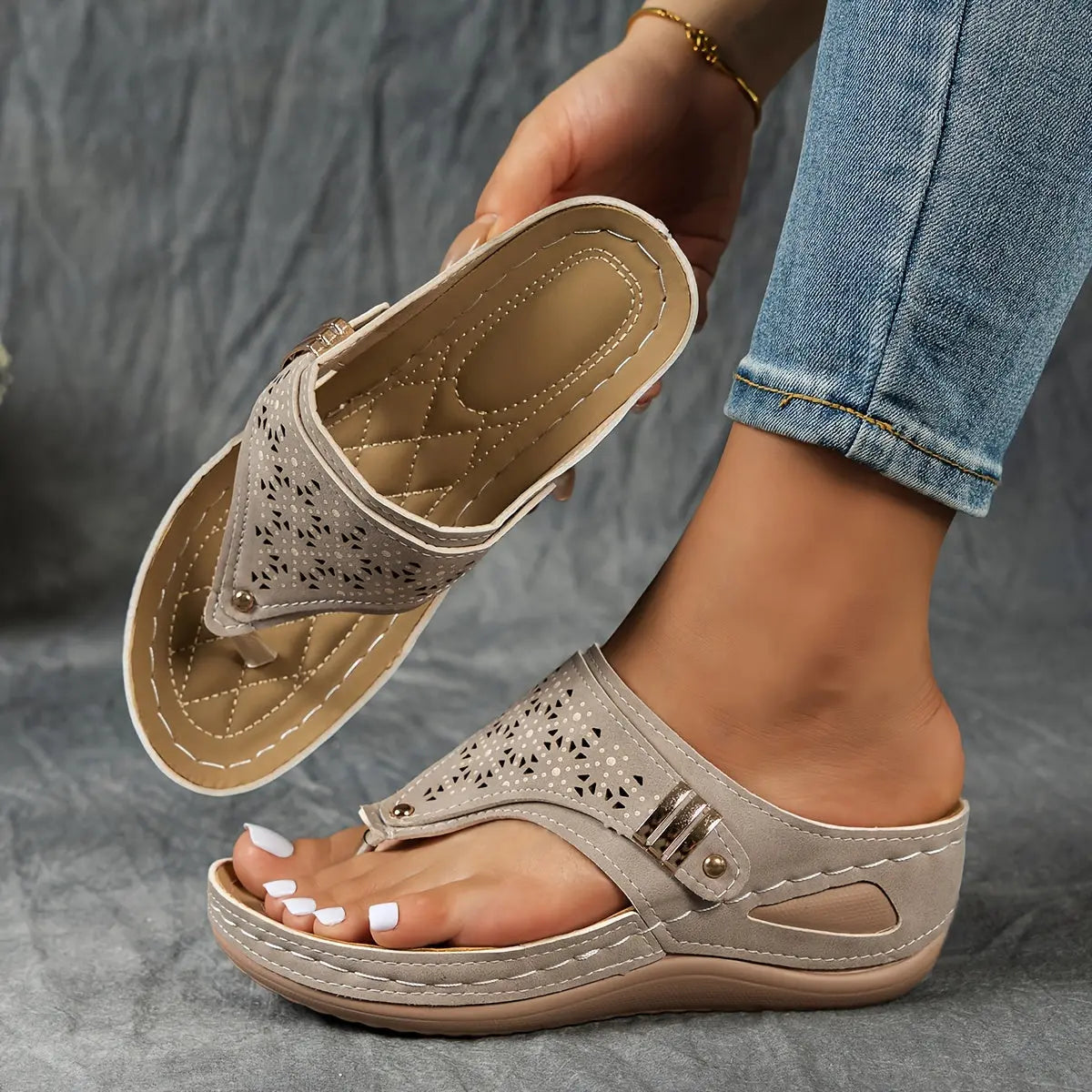 Élodie - Women's Slide Sandals
