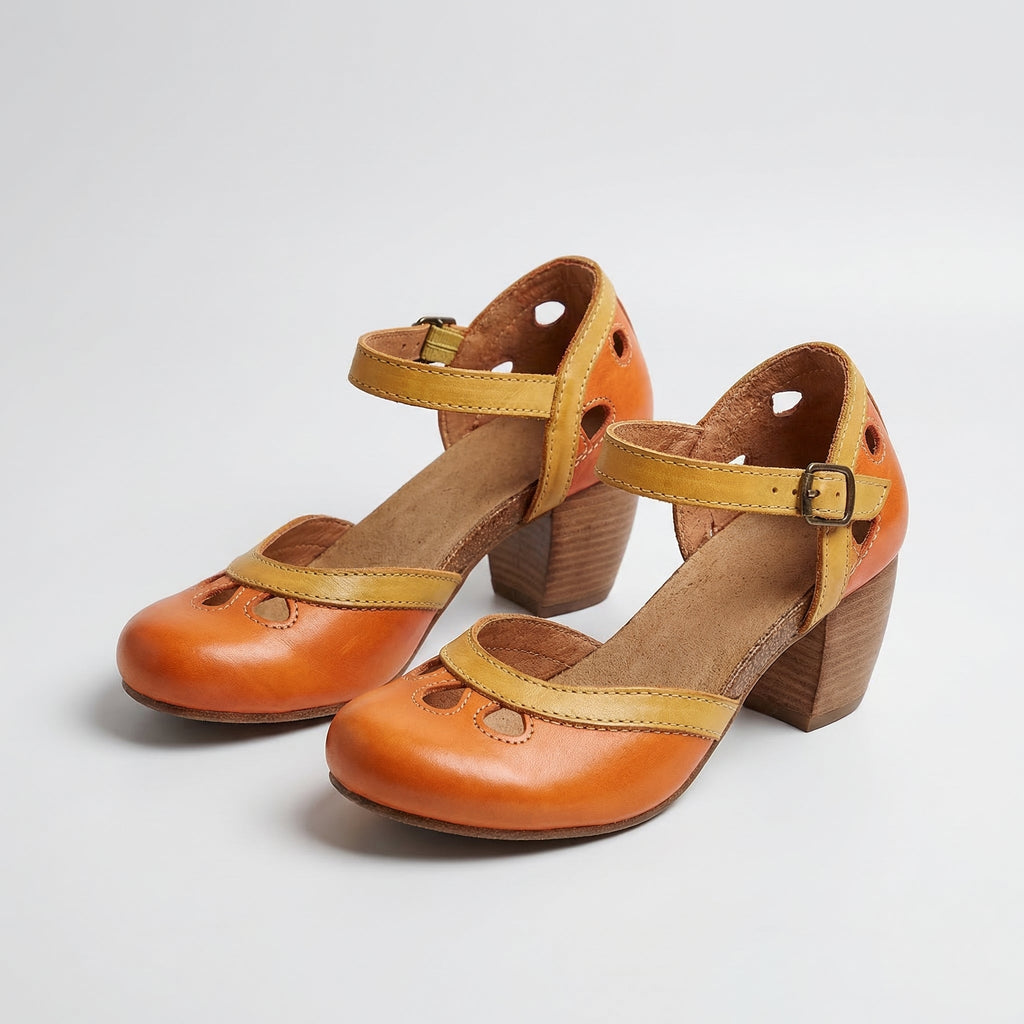Laisy - Orthopedic Sandals with Low Heel