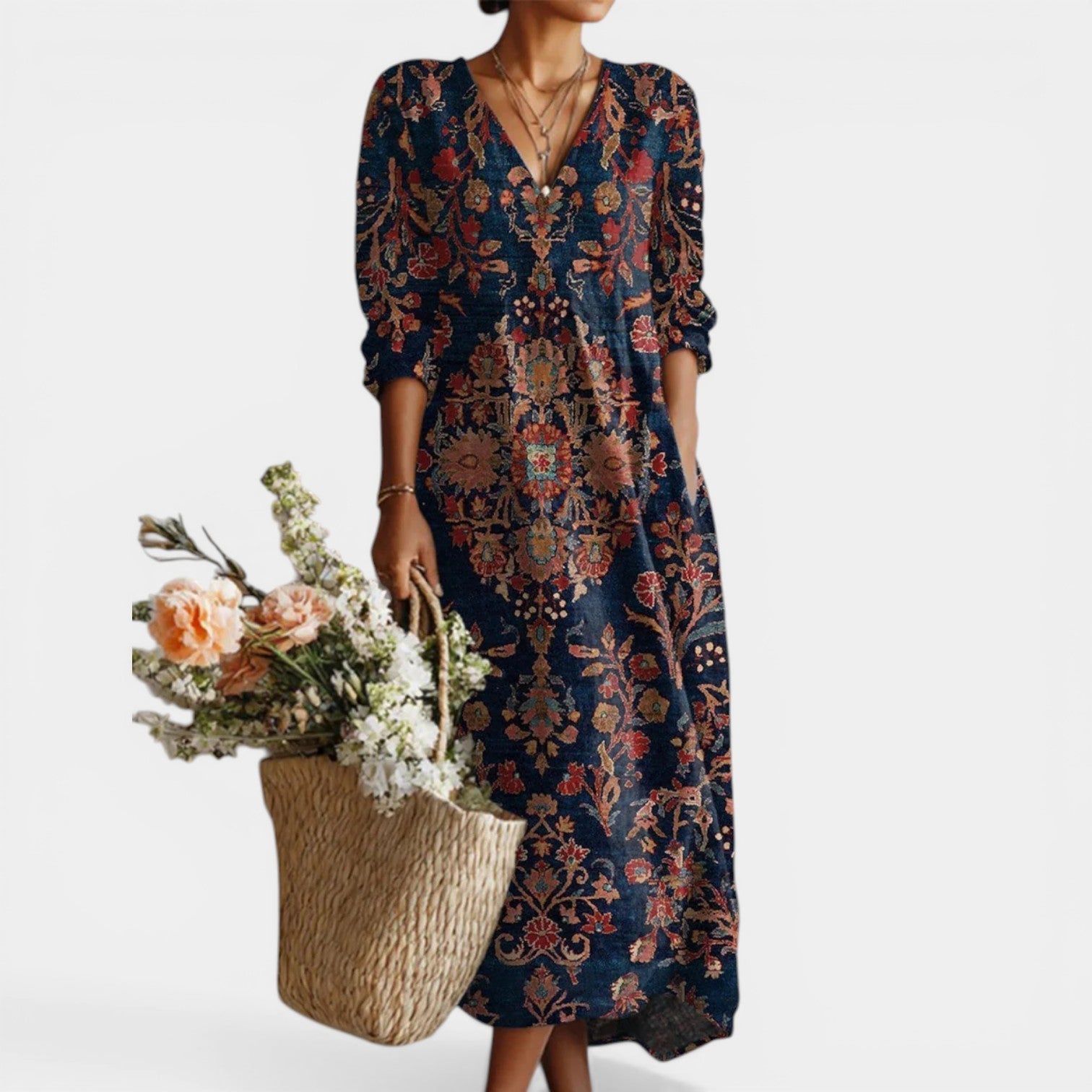 COCO™ - ELEGANT COMFORT TUMMY COVERAGE DRESS